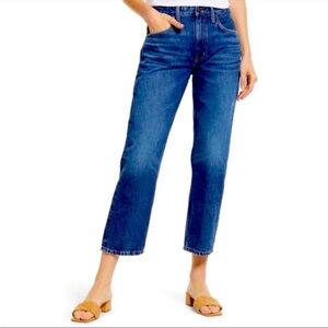 ETICA NWT Rhea Mid Rise Crop Jeans in Wilder